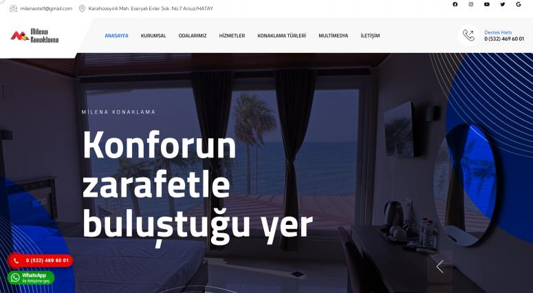 Arsuz Milena Otel Konaklama